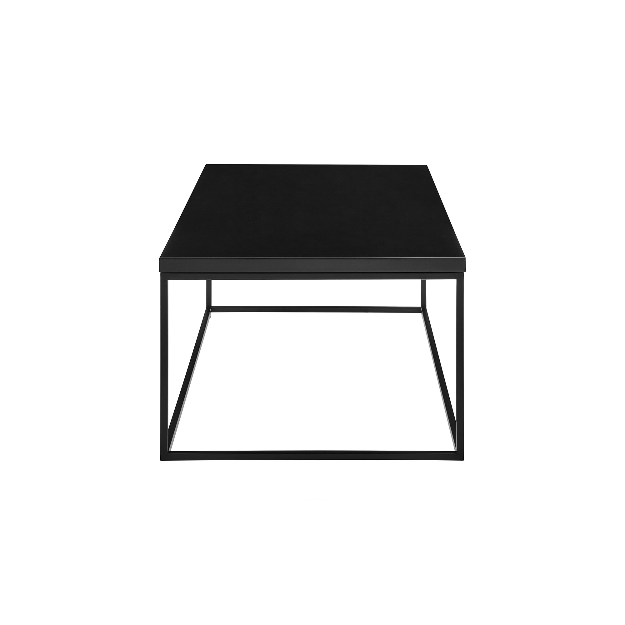 Valeta Coffee Table, Black Top/Black Base