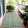 Machine Washable Indoor/Outdoor Claudian ACN1655 Aqua Rug