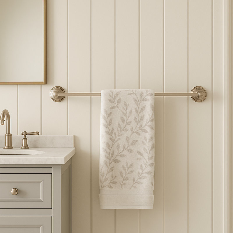 Calisto 30" Wall Mounted Towel Bar, Satin Nickel