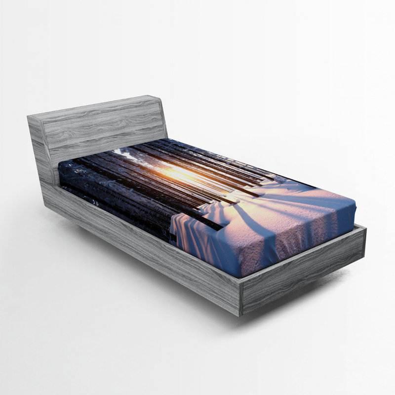 Microfiber Fitted Sheet, Twin Fitted Sheet