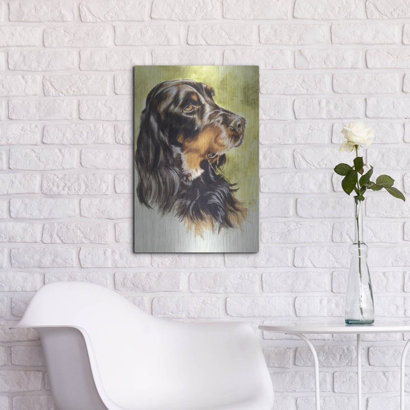 " Gordon Setter " Print, 24" H x 16" W
