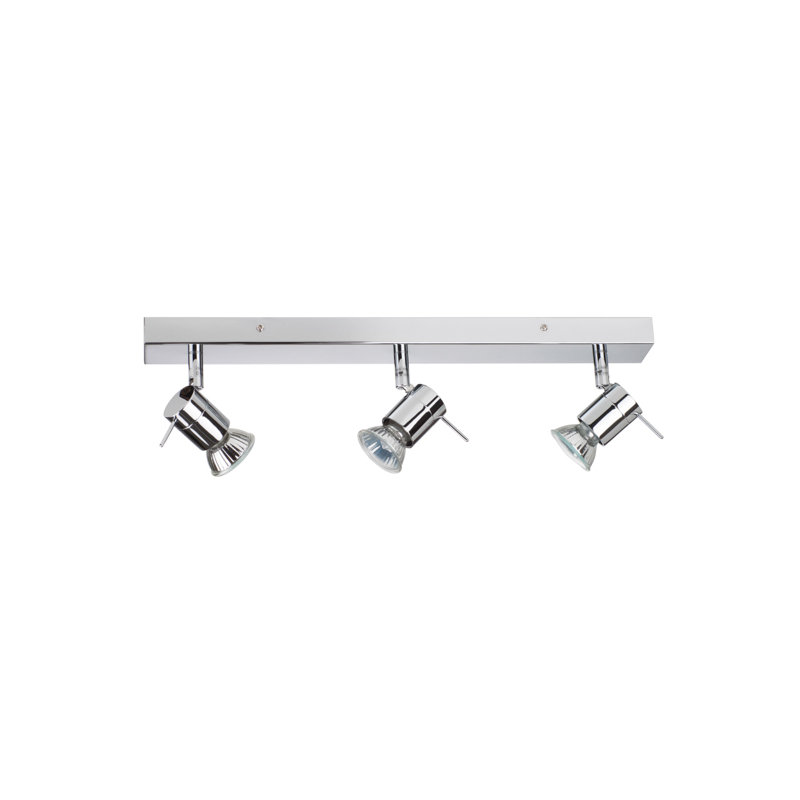 45cm 3 -Light Track Kit, Polished Chrome