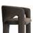 Modern Water-Resistant Linen Upholstered Dining Chairs Set Of 2 With Curved Open Back-2012279395