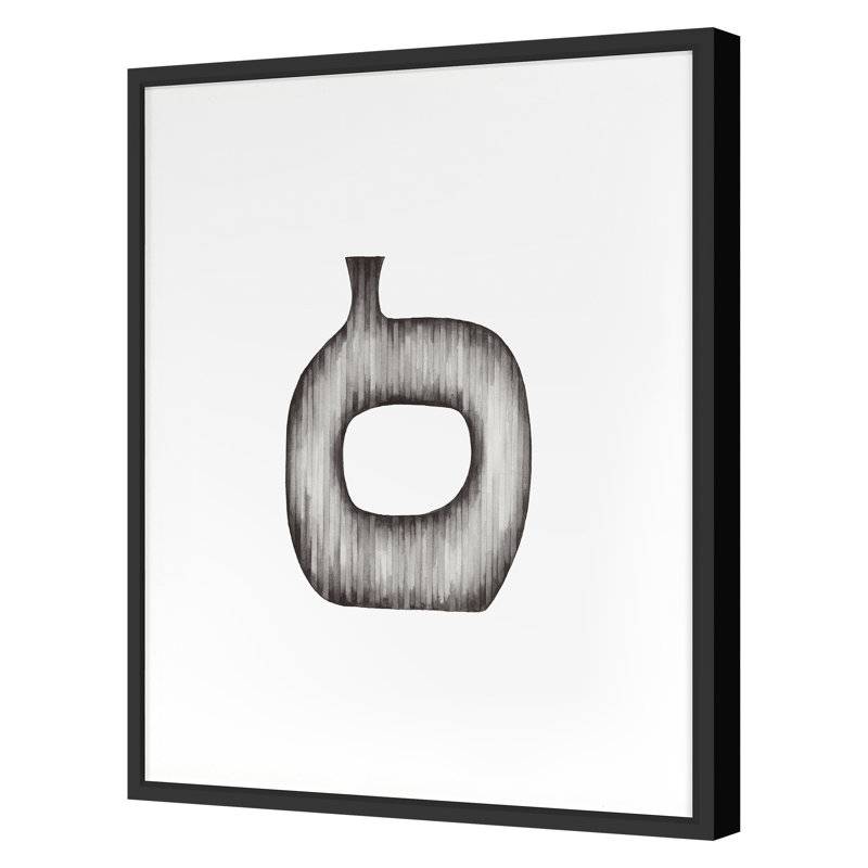 «Spring 2022 Gradient Curves 1», reproduction encadrée sur papier par Natasha Marie, Cadre simple noir