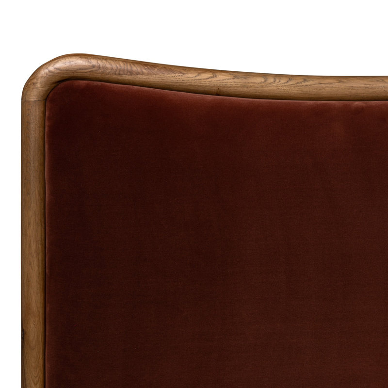 Dover Bed-Hockney Linen-Queen, Queen, Surrey Auburn