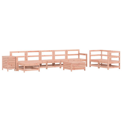 Wicker 9 - Person Garden Lounge Set