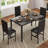 4 - Person Four Leg Dining Set-39888065-57649949