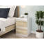 Ramlal 30cm W Manufactured Wood Bedside Table-146141984