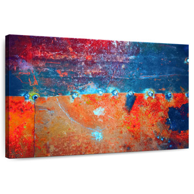 Avery rouille abstrait