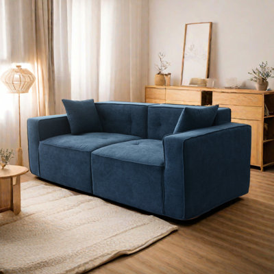 Confortable 3 lits en lin avec rangement pratique et 3 sièges pratiques