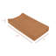 Burnt Sienna Quilted Muslin Changing Pad Cover