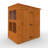 TigerFlex® Modular Buildings 4x6w Pent Summerhouse