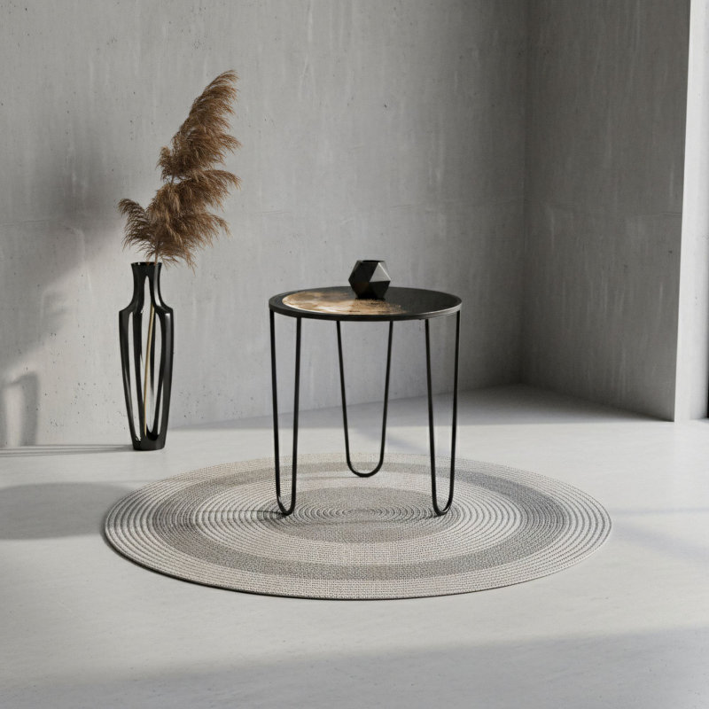 Table basse, Noir / brun