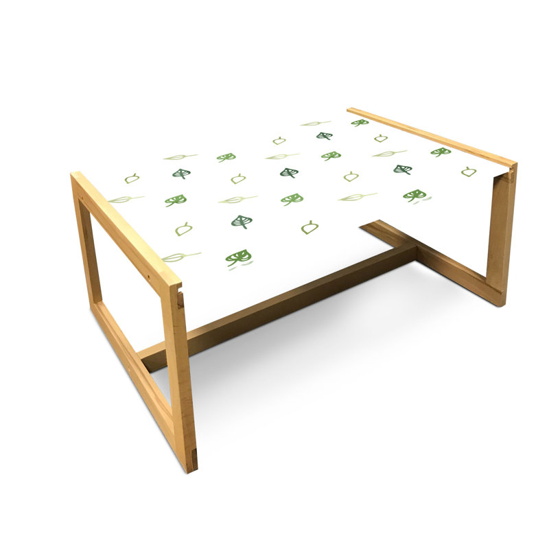 Jab Sled Coffee Table, 40cm H x 91cm W x 62cm D