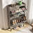 Farmhouse Shoe Cabinet with Drawer, MDF Wood Hidden Shoe Storage for 20 Pairs, Shoe Organizer Entryway-108572039
