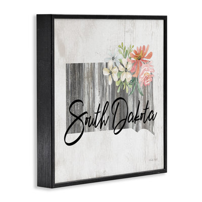 Shabby Elegance South Dakota, art de la giclée encadrée par Cindy Jacobs