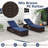 Ebern Designs 1 Pcs Patio Chaise Lounge With 6-level Backrest Comfy Seat Cushion & Headrest Backyard-2107115946
