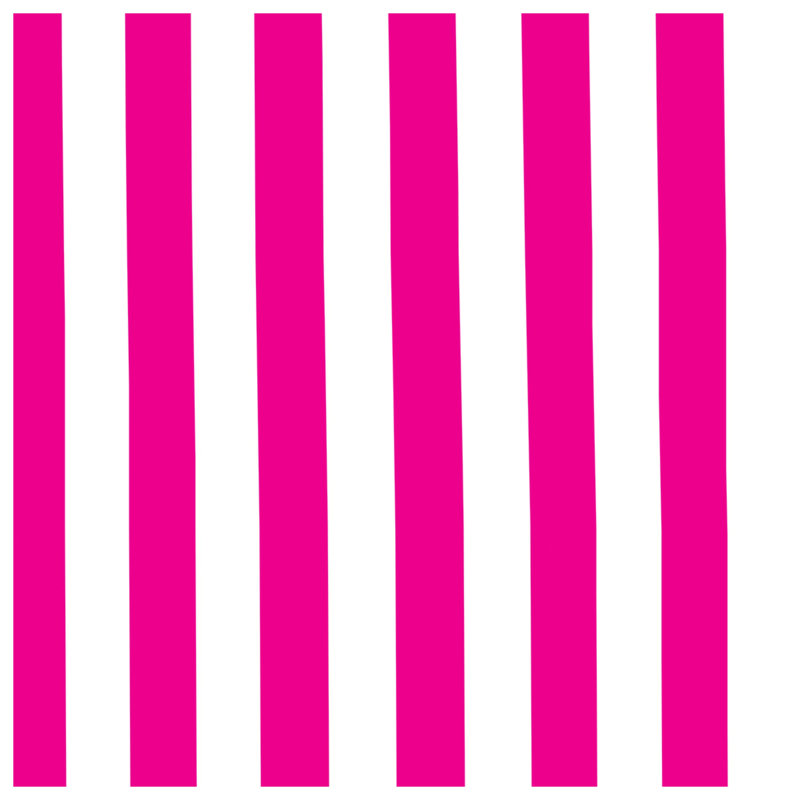 Pink White Stripes Blankets, 60in W x 80in H