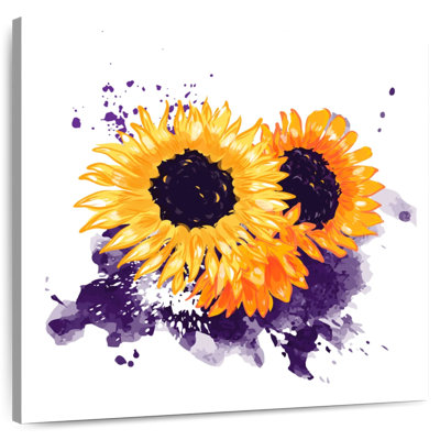 Harnek tournesol encre éclaboussure
