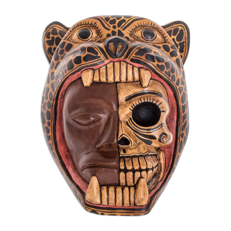 Visage d'un masque de Guerrier