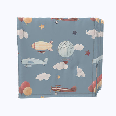 Polyester Animal Print Square Napkin