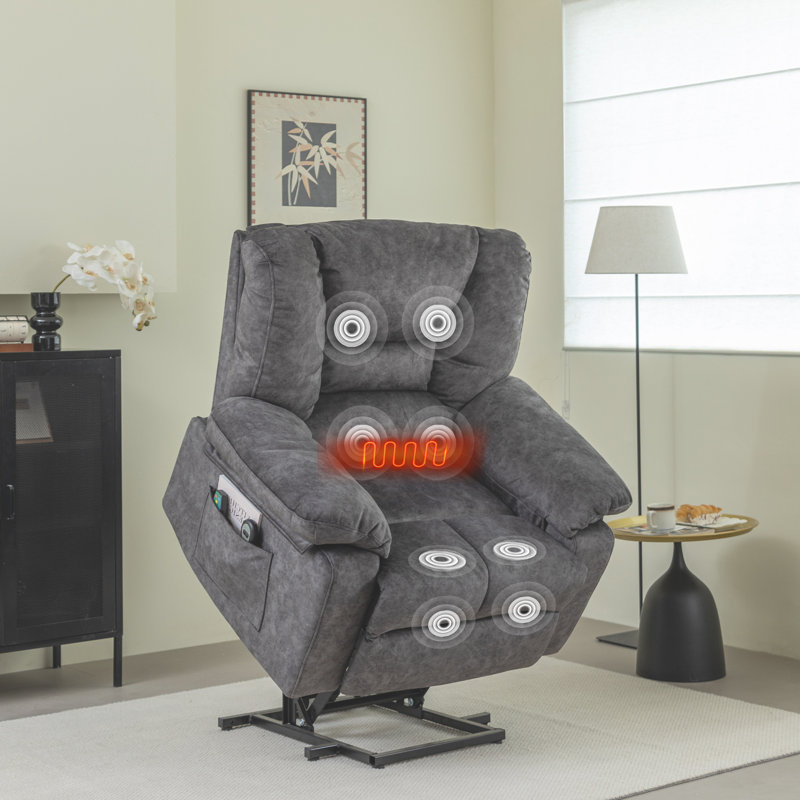Fauteuil inclinable électrique Power Lift, Gris