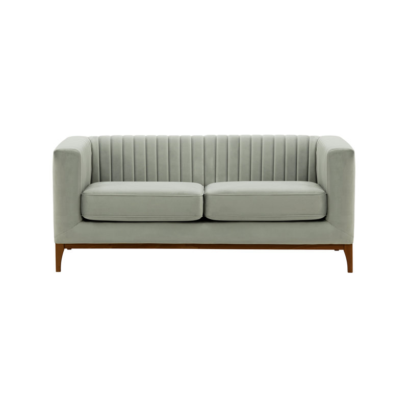Bomia 3 Seater Sofa, Black, Taupe, 72cm x 102cm W x 83cm D