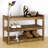 6 Pair Solid Wood Shoe Rack