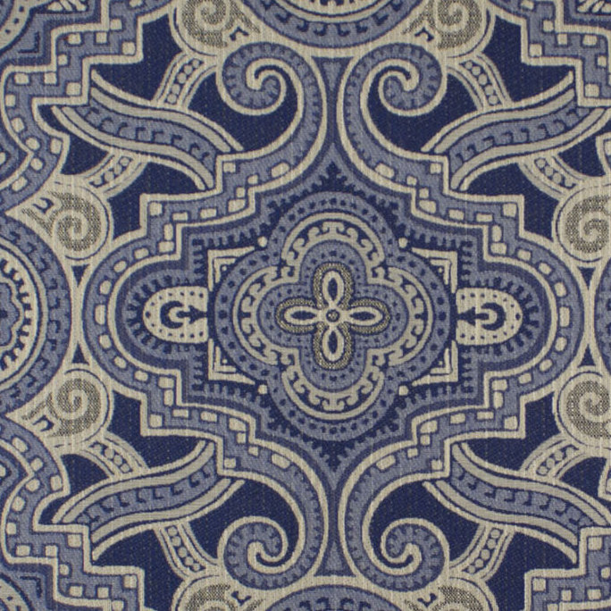 Gresham Fabric, Navy