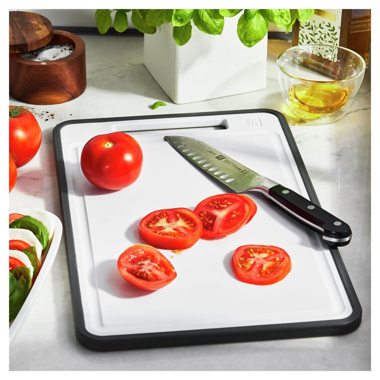 OXO Good Grips White Plastic Cutting Board - 2pc Set