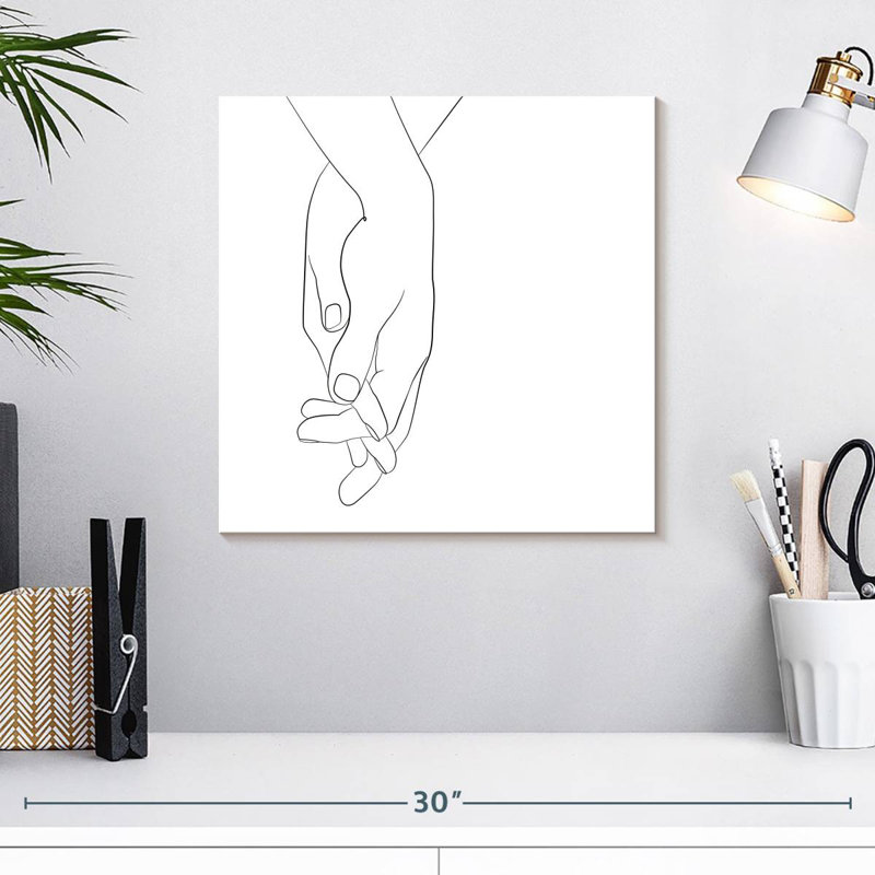 Hardie Hands - Walk With Me - Carré, H 16 po x l 16 po