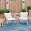 Chaise de patio avec coussins (ensemble de 2)-1361206534-1361206532