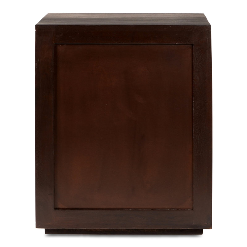 Denman 2 - Drawer Solid Wood Nightstand