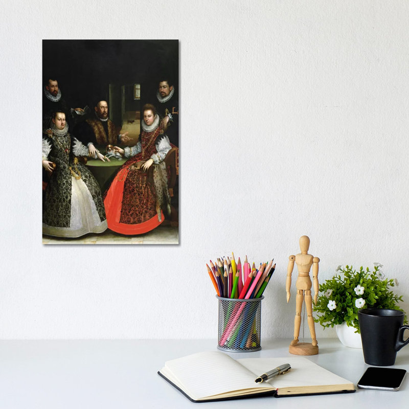 The Gozzadini Family by Lavinia Fontana - Wrapped Canvas Painting, 30.48cm H x 20.32cm W  x 1.91cm D
