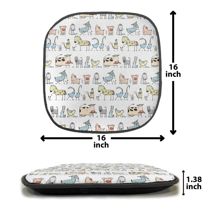Coussin de siège rétro pour l'extérieur