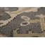 Tapis de couloir indien gris Oushak 3 x 10