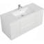 Meuble-lavabo flottant avec lavabo, meuble-lavabo mural moderne avec lavabo en résine et tiroirs à fermeture en douceur-115688438