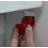 Shelf Supports Use for corrugated materials - Red