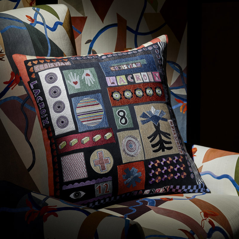 Bloc Note Mosaique Decorative Pillow
