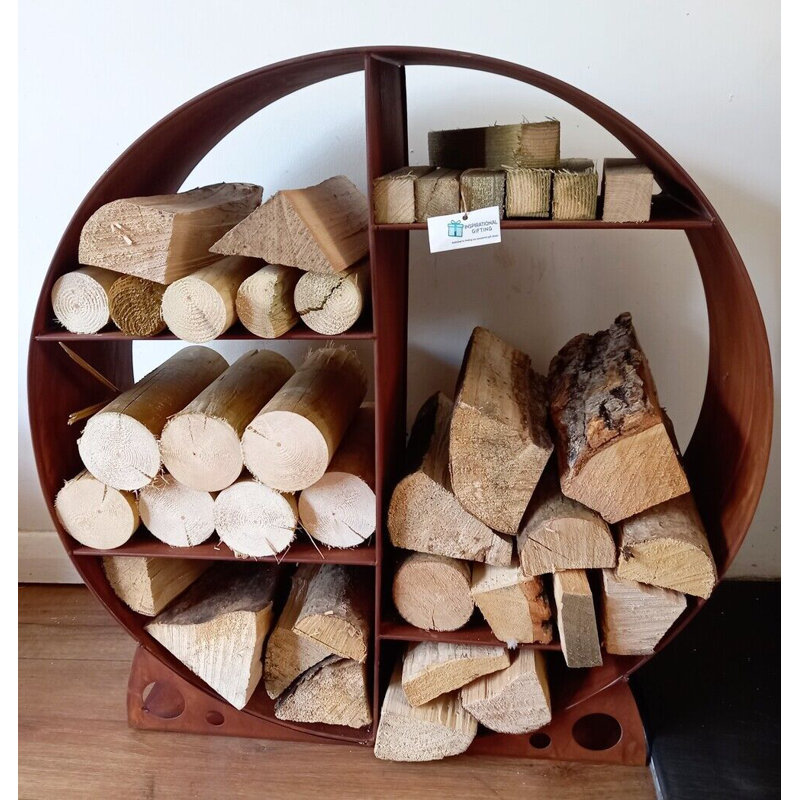 Nissie 60cm Log Rack, Rustic 