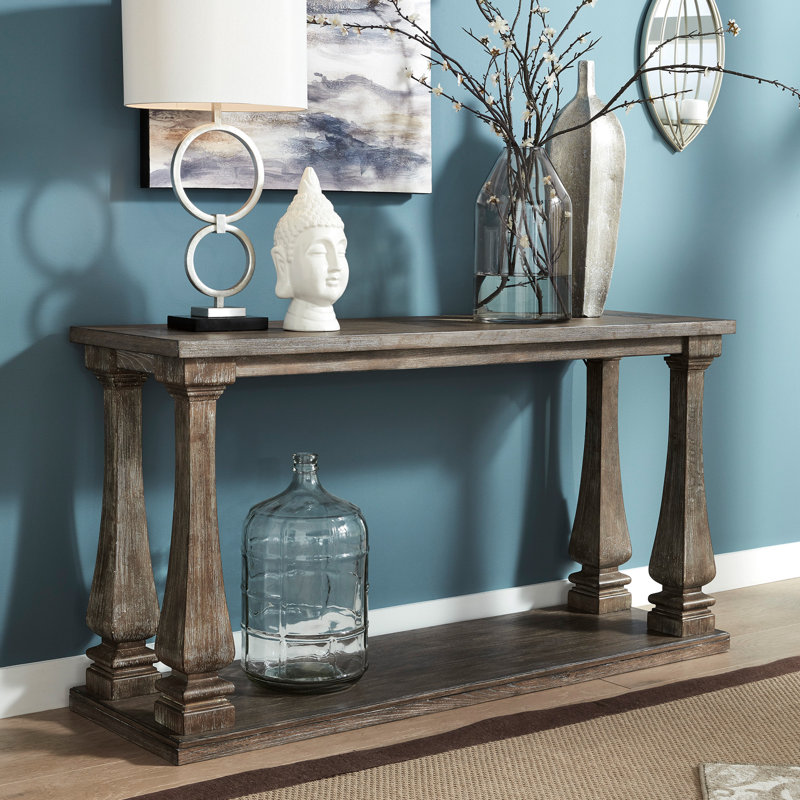 Danyar 60'' Console Table, Weathered Gray