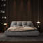 Lit plateforme tapissier Kierran-1368321071