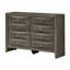 Commode, gris