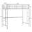 Gray Full Loft Bed With Stairs Metal Single Loft Bunk Bed With Safety Guard Rails And 2 Side Ladder-1691696608