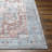 Bennett  Blue Machine Washable Area Rug-519242435-511455747