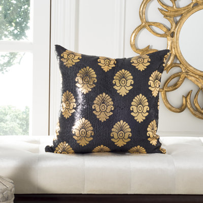Sequined PET Throw Pillow