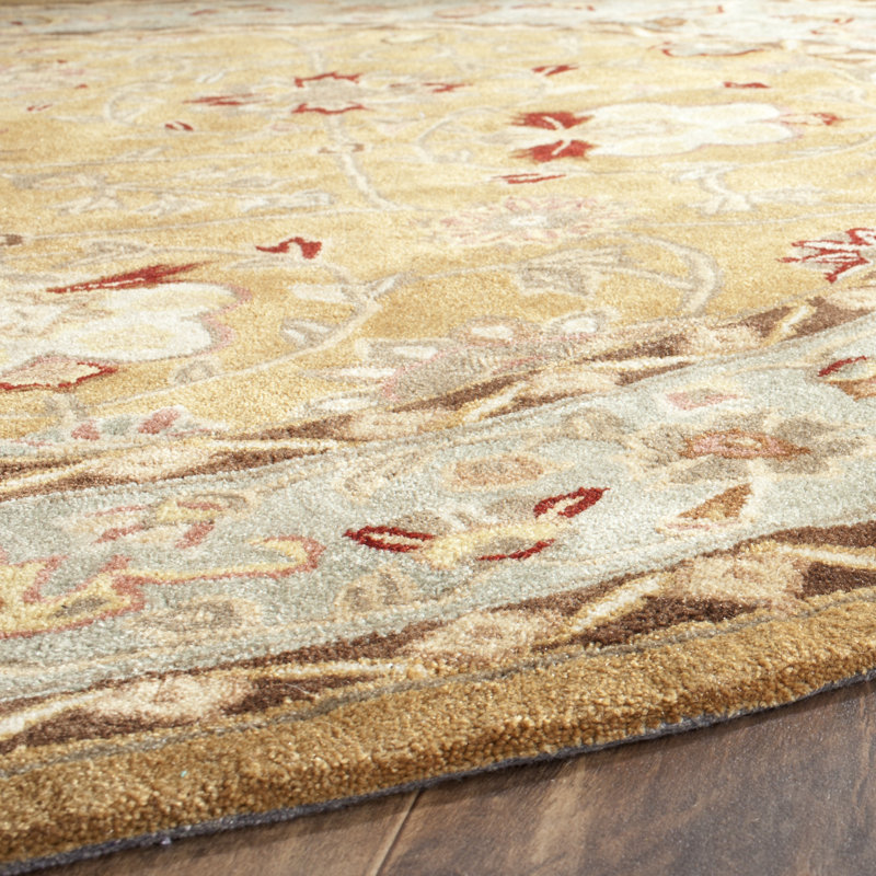 Lupien Hand Hooked Performance Oriental Rug, Round 6'