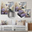 Humminbirds Floral Whimsical Whisper 1 I - Colibri, art mural en métal-814662776