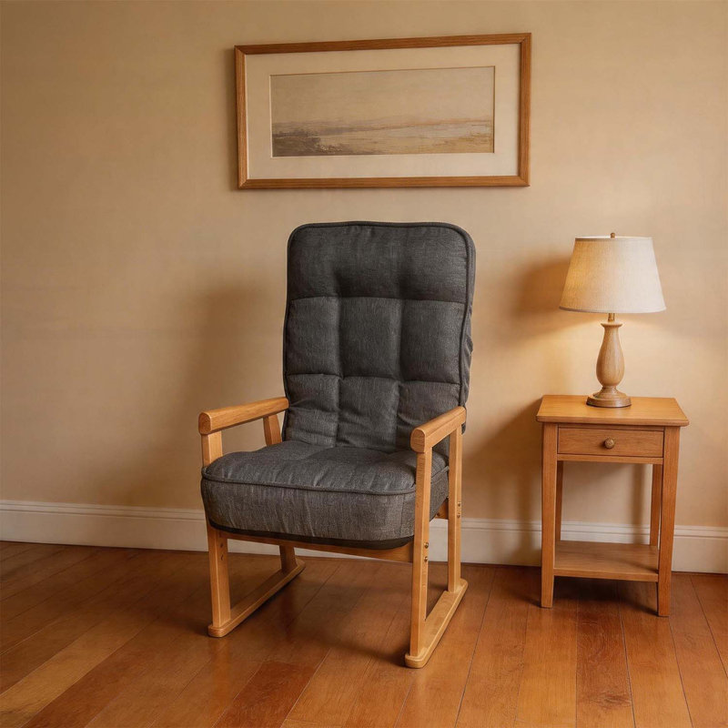 Fauteuil d'appoint au design ergonomique avec soutien lombaire à trois niveaux, pour un confort ultime dans n'importe quelle pièce