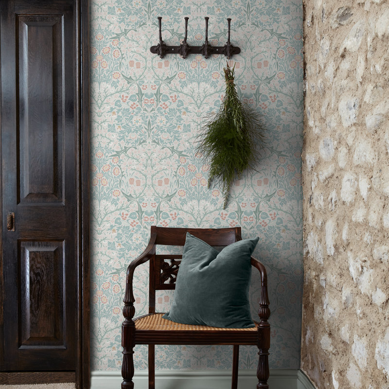 William Morris Blackthorn Meadow Wallpaper